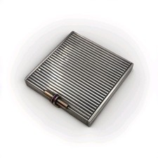 Poudrier ancien art deco