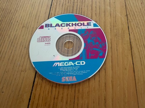 Blackhole assault sega mega - assault, mega-cd