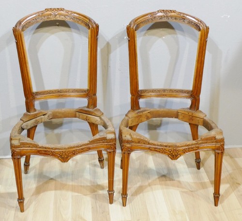 Paire chaises époque - paire,