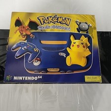 Console -  Nintendo 64 - N64 - Pack  Pokémon - Édition Pikachu