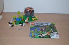 LEGO MINECRAFT  ref 21158  ** La garderie des pandas **  avec sa notice  LEGO