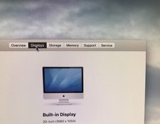 Original Apple Carte Mère / Logique IMAC A1224 50.8cm 2007 Pièce : 820-2143