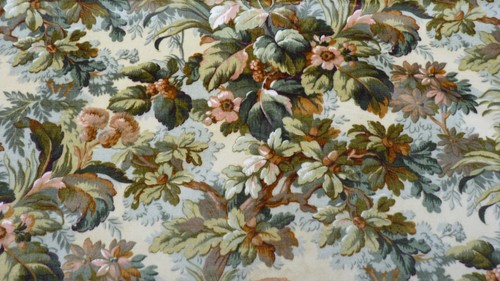Ancien tissu velour - velour, vintage