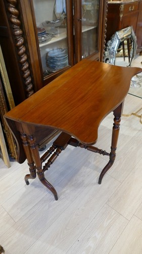 Table gateleg acajou forme - gateleg,
