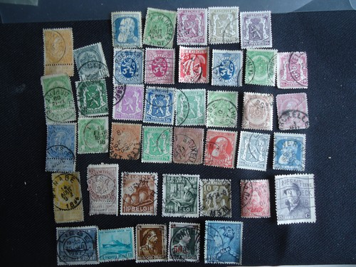 Lot timbres anciens - lot,