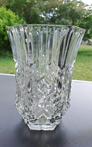 Grand vase cristal de - vase, en