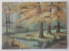 H/ toile 1967 Lucien de Vecchi