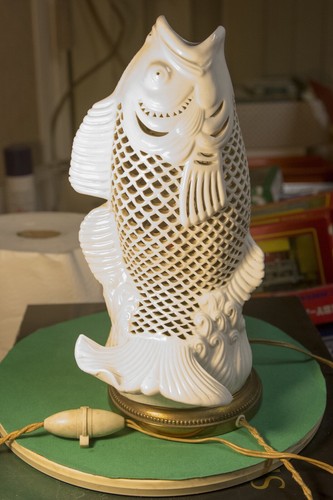 Lampe céramique - en,