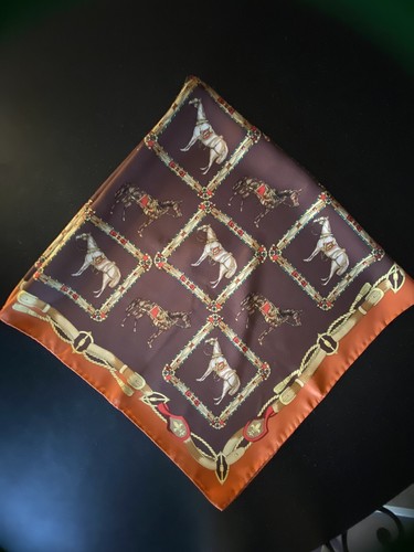 Superbe foulard soie - superbe, pierre