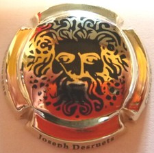 Capsule de Champagne: New !!! DESRUETS Joseph , Plaqué or , Cuvée Bacchus n°27