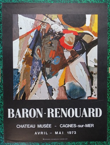 Baron renouard 1973 affiche - renouard,