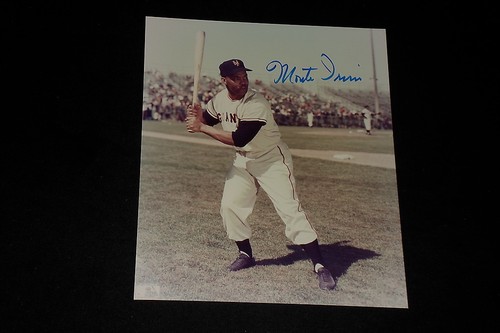 Hof monte irvin signed - hof,