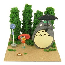 Totoro Bus Stop and Studio Ghibli Mini Mp07-03 (Paper Craft)