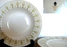 Lot 6 assiettes anciennes      WEDGWOOD   porcelaine   1920/1930   TRÈS BON ÉTAT