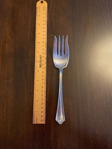 Vintage rogers serving - wm, fork