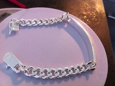 Superbe Gourmette  Homme Neuve