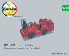 Véhicule incendie de pont