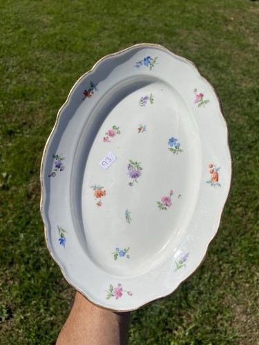 Plat service porcelaine - plat, de
