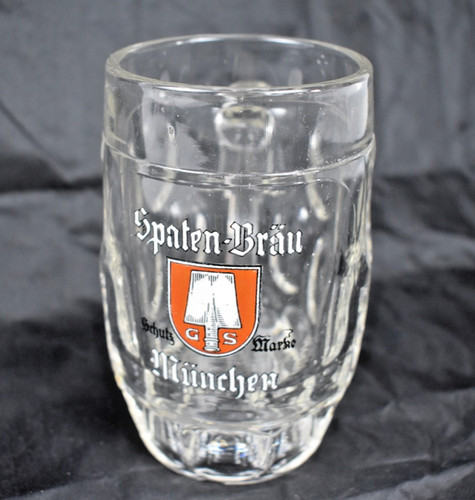 Ancienne chope publicitaire - ancienne, en