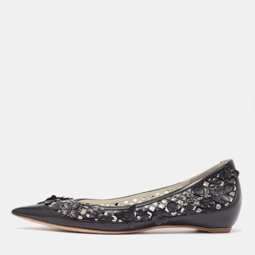 Ballerines dior cuir noir - ballerines,