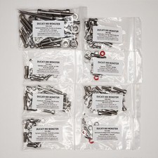 DUCATI 900 MONSTER 1993-2002 Kit vis BTR inox moteur complet