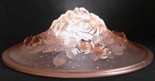 Grande Vasque Art Deco bouquet