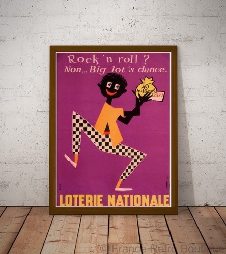 Poster affiche loterie - poster-affiche,