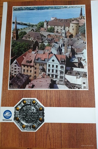 Intourist vers 1960 affiche - vers,