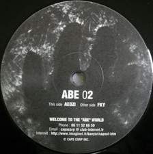 12" EP FKY AEOZI ABE 2 France 1997 TECHNO HARDTEK Capsule Corp Kanyar Okupe OOP