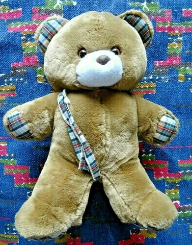 Doudou peluche ancien ours - pl/,