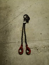 Elingue chaîne 2 brins PRO avec crochets à chape verrouillage auto