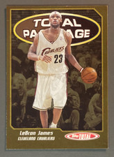 LEBRON JAMES 2004-05 Topps Total Package - TP3