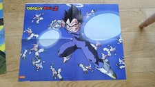 Grand Poster Dragon Ball Z Goku SS3 Kid Buu Vegeta Buuhan mangas vintage