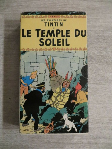 Cassette vidéo tintin - cassette,