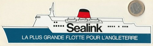 Autocollant ferries sealink - autocollant.,