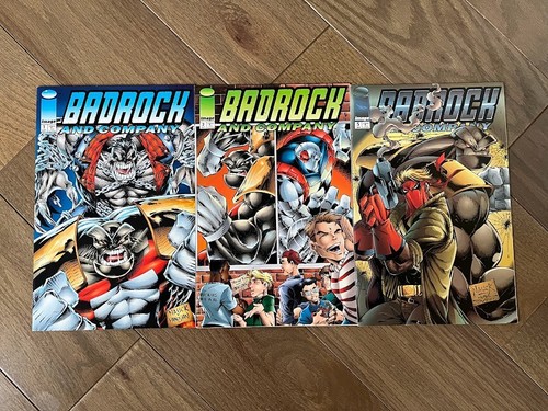 Badrock and company comic lot - and,