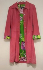 Manteau trench Veste cuir rose Dolce & Gabbana