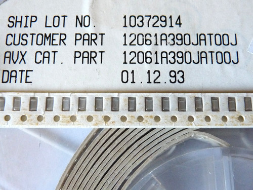10x 39pf 100v c0g - 39pf, np0