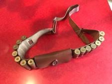 cartouchiere cuir chasse