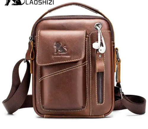 Sac bandoulière cuir - sac, en