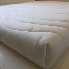 Matelas Latex 100% naturel 80x200x16cm - Housse Tencel amovible - Confort medium