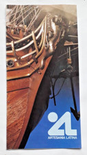 PETIT CATALOGUE MAQUETTES BATEAUX BOIS  ARTESANIA LATINA