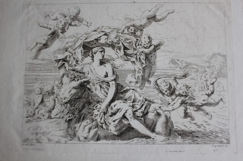 Gravure péquégnot après - gravure,