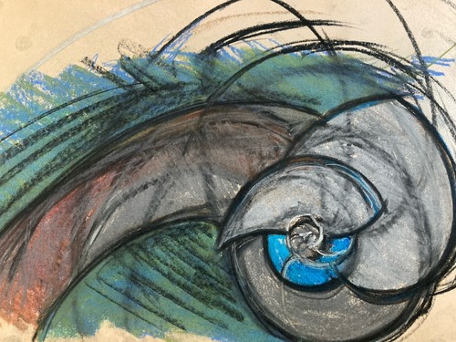 Très beau dessin - dessin, 1960