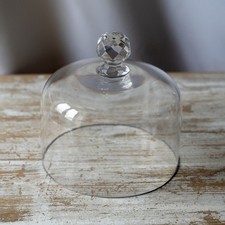 Cloche en verre ancienne