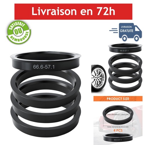 Bague centrage jante - jante, 66,6
