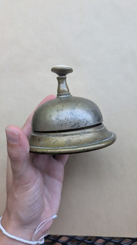 Ancienne sonnette comptoir - sonnette, de