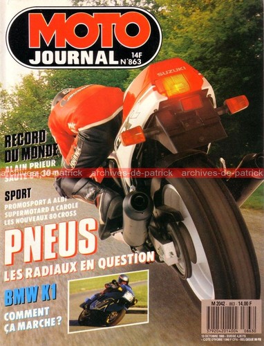Moto journal 863 - , essai