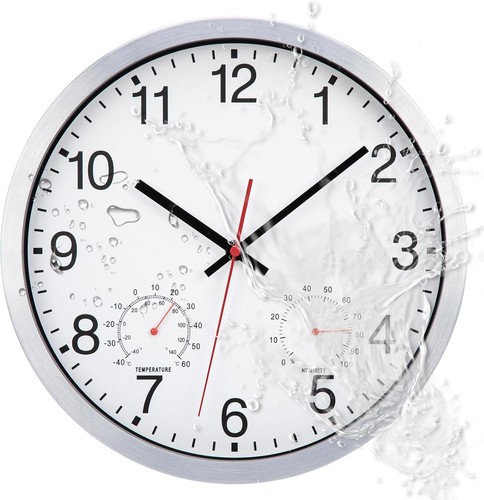 Horloge extérieure étanche - extérieure,