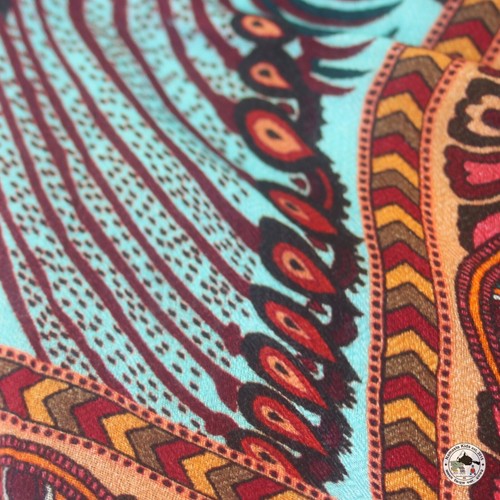 Foulard soie panchamrit - foulard,
